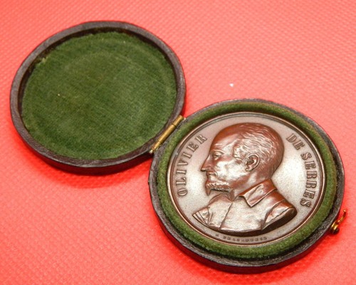 Superbe médaille olivier - médaille, de
