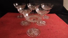 Baccarat Crystal Champagne Cup Set Model 8470 Size 5475