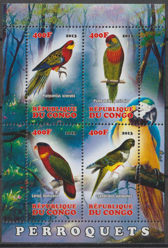 Congo bloc feuillet - congo., bloc-feuillet