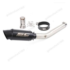 GSXR1000 2005 2006 for Suzuki K5 K6 Exhaust System Slip On Muffler Tips 2" Pipe