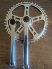 Pédalier vélo vintage acier