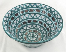 Robert Picault, Large Salad Bowl/Cup, Earthenware, Nice Condition, Signed.