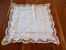 Linge ancien 1 Napperon en lin
