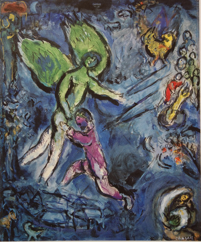 Marc chagall lutte de - marc, :