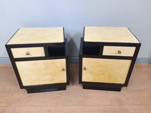 Paire tables chevet art - paire,