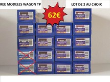REE MODELES Lot de 2 wagons TP