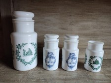 4 POTS A  EPICES  BOCAL  EN
