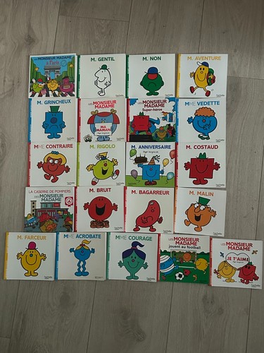 Lot livres enfants monsieur - lot,
