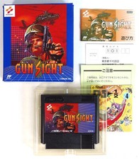 GUN SIGHT Laser Invasion Nintendo Famicom FC NES Reg Jap Japan
