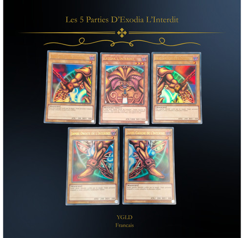 Les 5 parties - les,