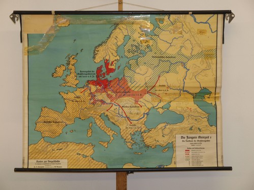 Carte murale scolaire - carte, europe