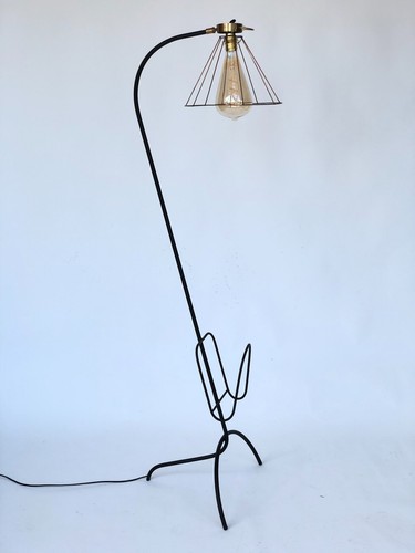 Lampadaire porte revue fer - revue,