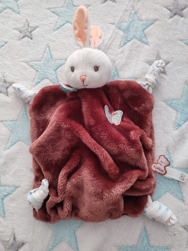 Doudou semi plat lapin - doudou,