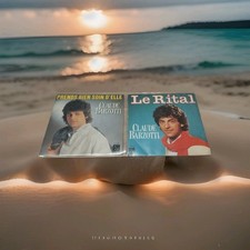 1 ou plusieurs disques 45 tours vinyles Claude Barzotti à choisir parmi le lot