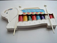 Vintage Soviet Russia Metalophone as Elephant