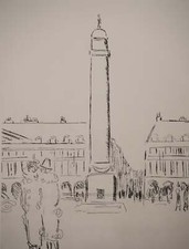 Kees VAN DONGEN : La Concorde, Gravure originale signée