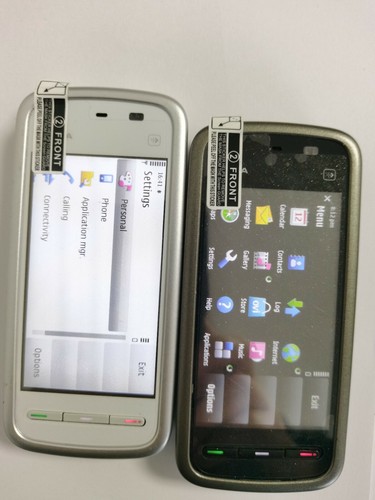 Nokia 5230 black white - 5230,