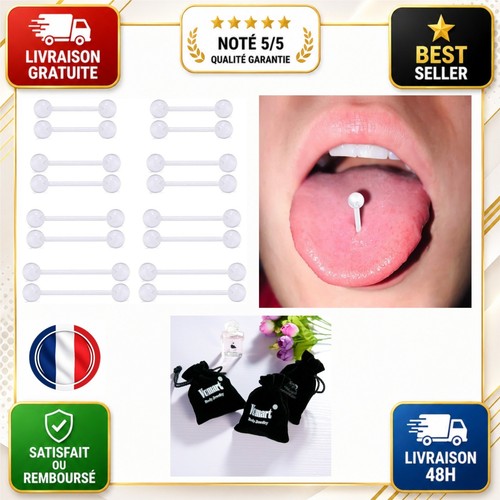 Piercing langue téton - piercing,