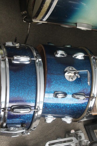 Vintage 1961 slingerland blue - vintage,