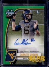 2024 Bowman Chrome U Garrett Greene Prospect Auto Green Refractor #/99
