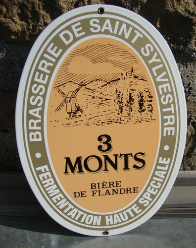 Plaque émaillée bière - bière, 3