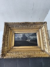 Huile sur panneau de bois