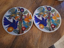 2 assiettes à dessert Pain