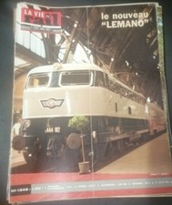 La vie du rail N° 1346 11 juin 1972 Lemano SNCB Attelage automatique Train 