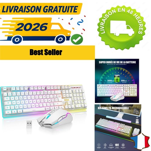Ensemble clavier souris gamer - clavier,