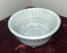 Blue Classic Brush Berry Bowl