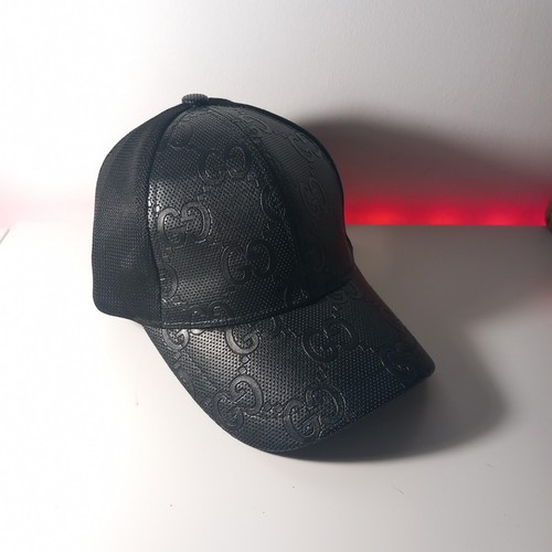 Casquette gucci embossed noir - casquette,