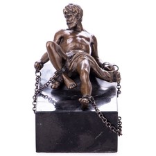 Statue mythologie enbronze du