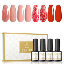 ROSALIND Kit 4 Vernis Gel UV