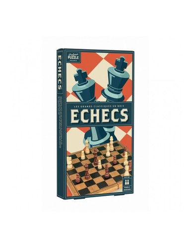 Jeu echecs pliable bois - jeu,