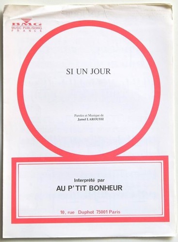 Partition sheet music - , p'tit