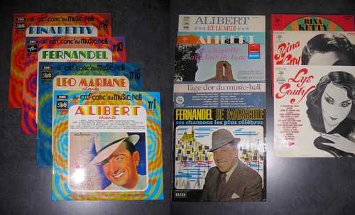 Lot disques 33t - 12,