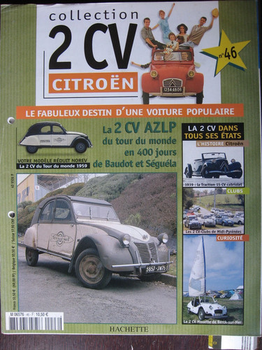 Fascicule citroën 2cv - 2cv., n°