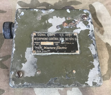 Interphone Control Box BC-606-D Intercom Control Box -to be restored-
