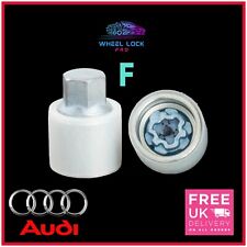 Audi New Locking Wheel Nut Key Bolt Letter F '806' Fast and Free