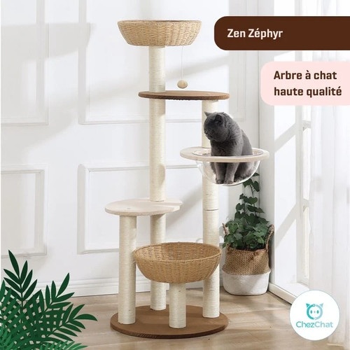 Arbre chat robuste 136 - chat,