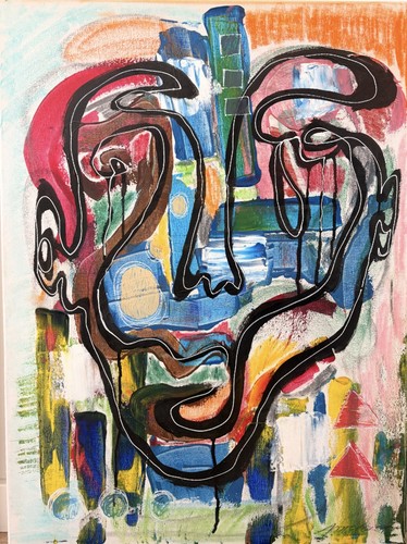 Peinture sur toile - peinture,