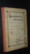 GRAMMAIRE BRETONNE DU DIALECTE
