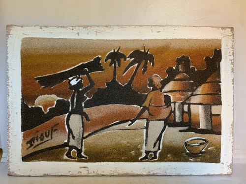 Ancienne peinture africain - ancienne,