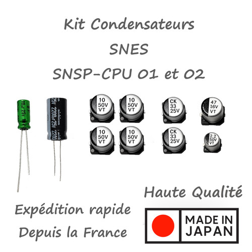 Kit réparation condensateurs - réparation,