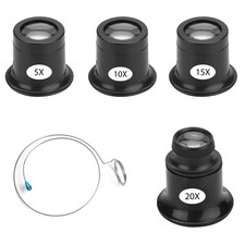 Lot de 4 Loupes de Bijoutier