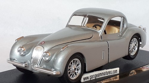 Jaguar 120 coupe argent - xk,