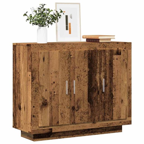 Buffet chêne fumé 92x35x75 - buffet,