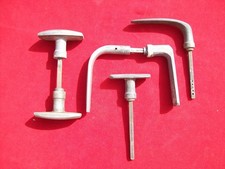 6 ANCIENNES POIGNÉES DE PORTE