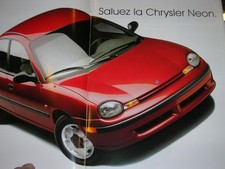 BROCHURE CHRYSLER NEON  MODELE  FRANCAIS  1994