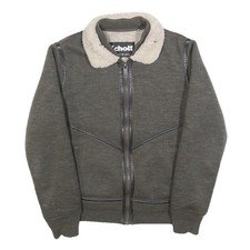 Veste Zippée Laine Mélangée